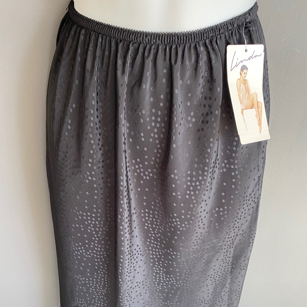 Black Slip by Linda little black dots